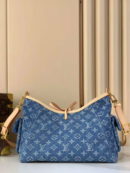 Louis Vuitton Carryall Cargo PM Monogram Denim (Khaki Denim)