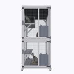 71.2" Tall Outdoor Cat Enclosure Catio wit - Image 6