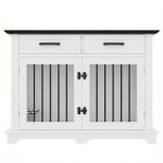 44.48" Large Dog Crate Furniture, Indoor - Image 9