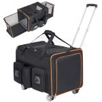 2 in 1 Large Cat Carrier for 2 Cats, Rolling - Image 2