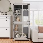 71.2" Tall Outdoor Cat Enclosure Catio wit - Image 3
