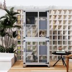 71.2" Tall Outdoor Cat Enclosure Catio wit - Image 4