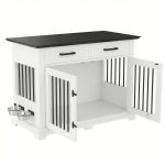 44.48" Large Dog Crate Furniture, Indoor - Image 10