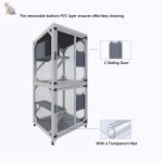 71.2" Tall Outdoor Cat Enclosure Catio wit - Image 9